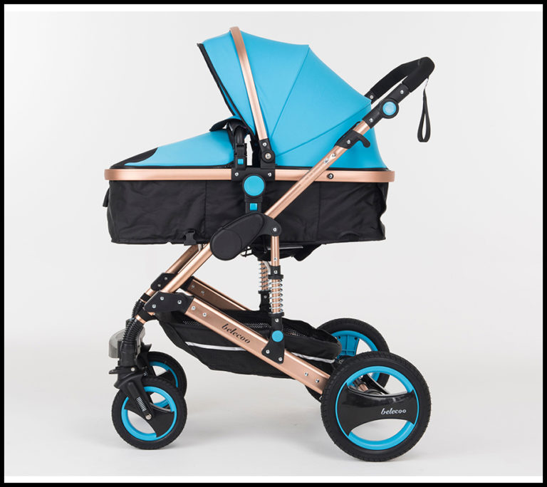 Belecoo 6 – Classic 3 in 1 Pram – UNIQOO GENERAL TRADING FZC