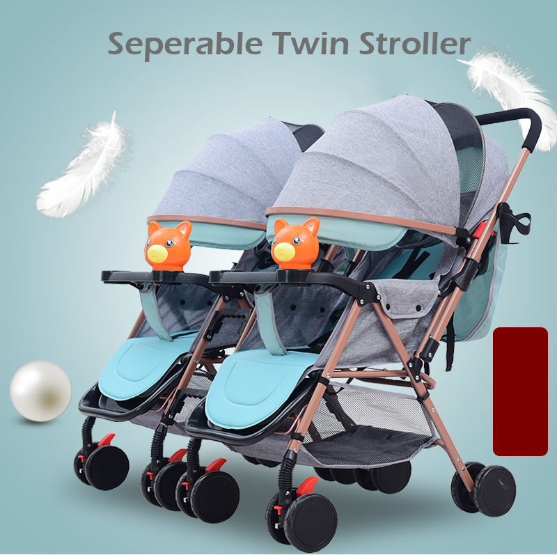 twin stroller that can be separated